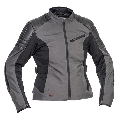 Halvarssons ladies Solberg jacket in dark grey / black