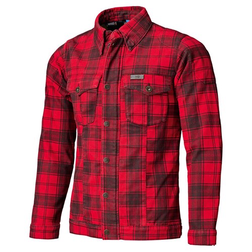 Held Woodland riding shirt in red / black