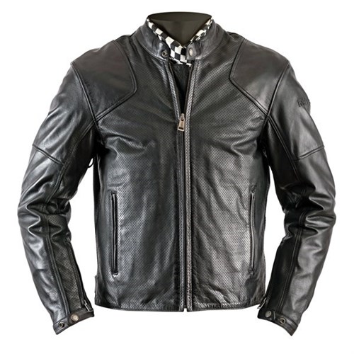 Helstons Heat Perforated leather motorcycle jacket