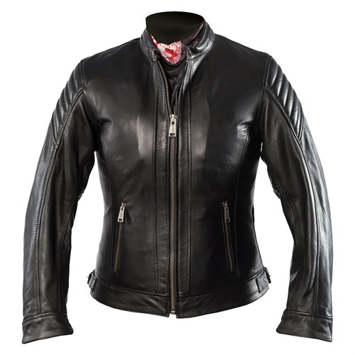 Helstons ladies Star jacket in black