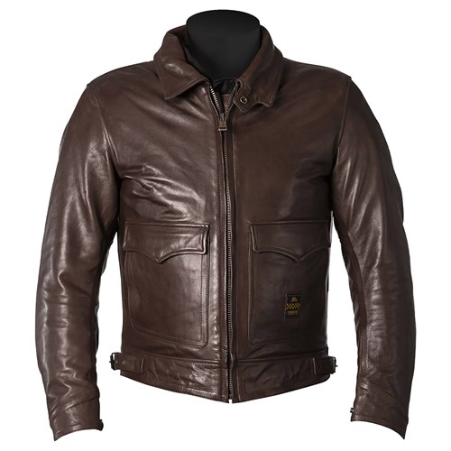 Helstons Bill jacket in brown