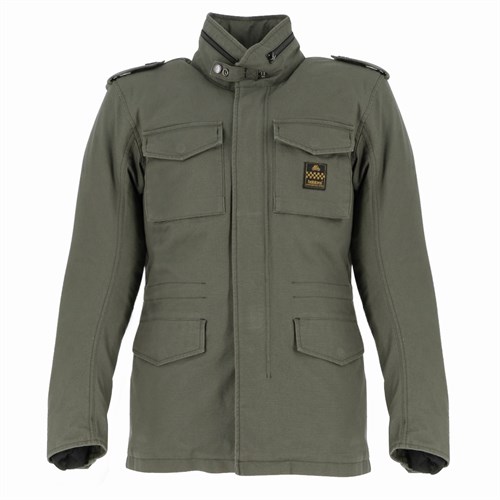 Helstons Division jacket in green