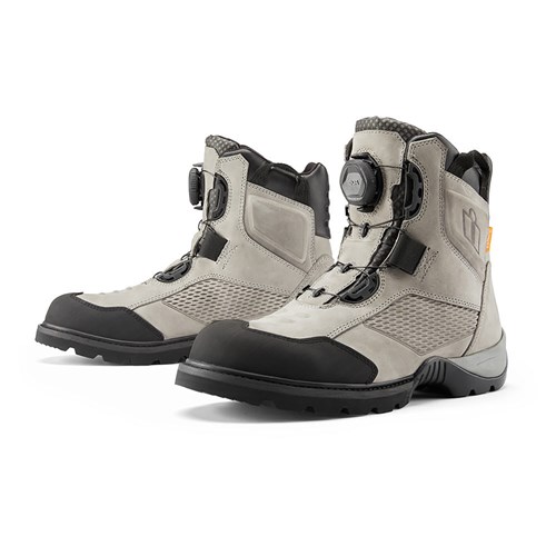 Icon Stormhawk boots in grey