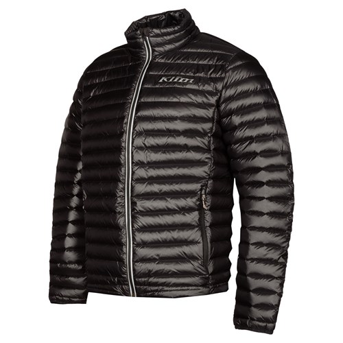 Klim Maverick down jacket in stealth black