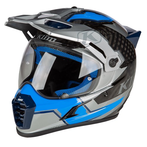 Klim Krios Pro Ventura helmet in electric blue