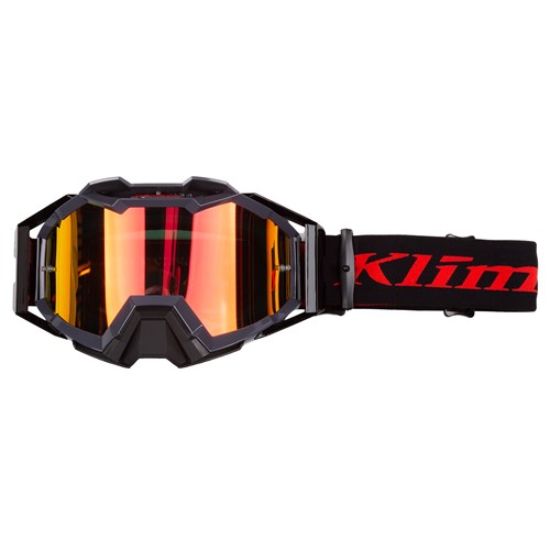 Klim Viper Pro off-road goggles in slash redrock with smoke red mirror lens