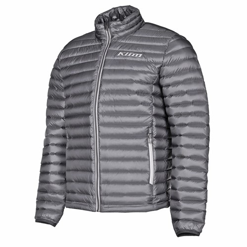 Klim Maverick down jacket in castlerock grey