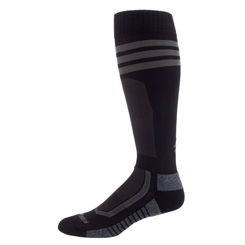 Klim Aggressor vented socks in black / asphalt