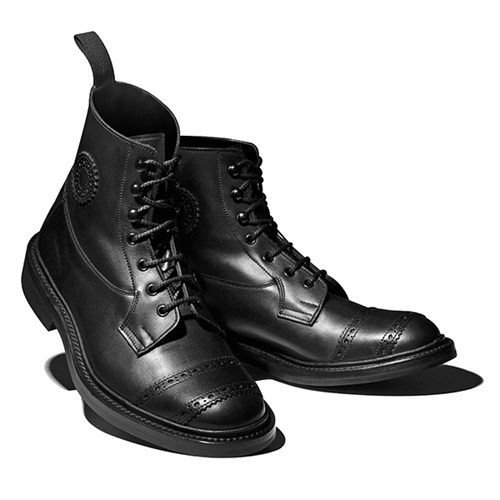 trickers biker boots