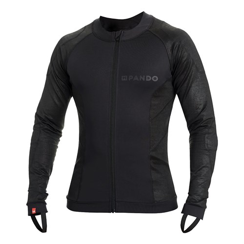 Pando Moto Shell UH 03 amoured shirt in black