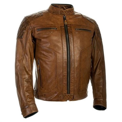 Richa Detroit jacket in cognac