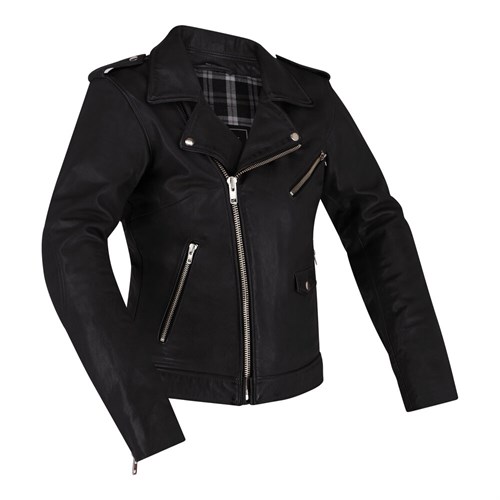 Richa ladies Brighton leather jacket in black