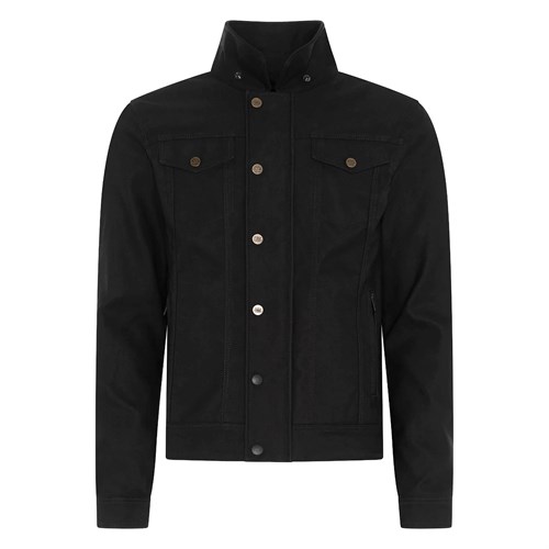 Rokker Black motorcycle jacket