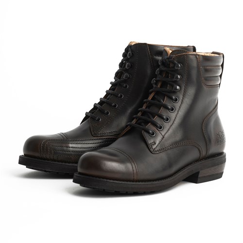 Rokker Urban Racer boots in black / brown