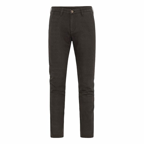 Rokker Tweed Chino in dark grey