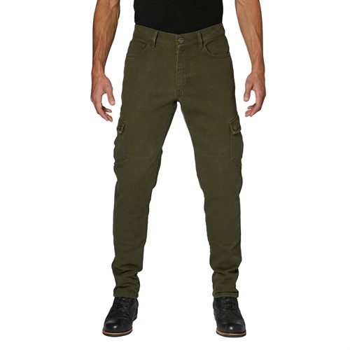 Rokker Cargo Slim pants in olive