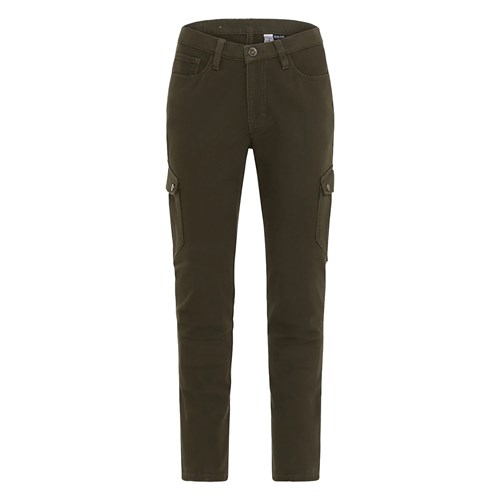 Rokker Cargo Slim pants in olive