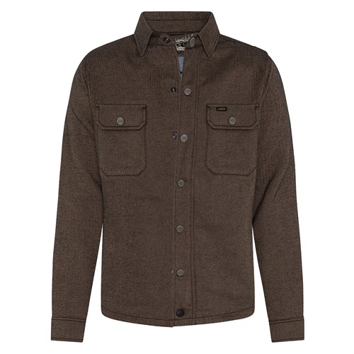 Rokker Boston rider shirt in brown