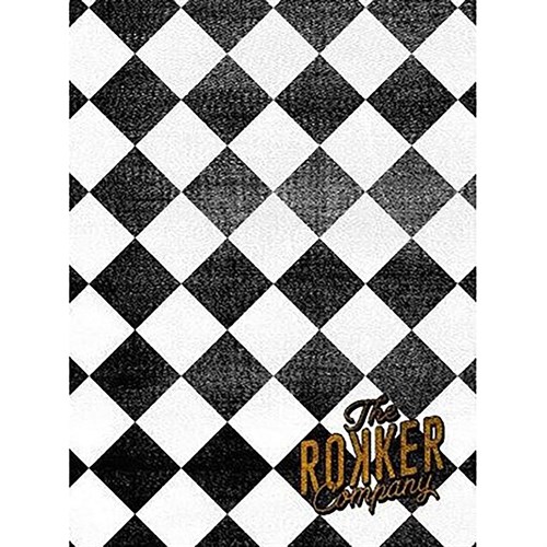 Rokker Checker Board neck tube in black / white