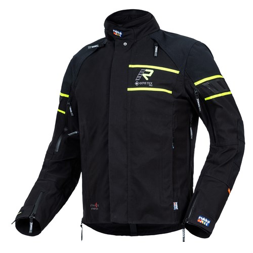 Rukka Nivala 2.0 jacket in black / yellow