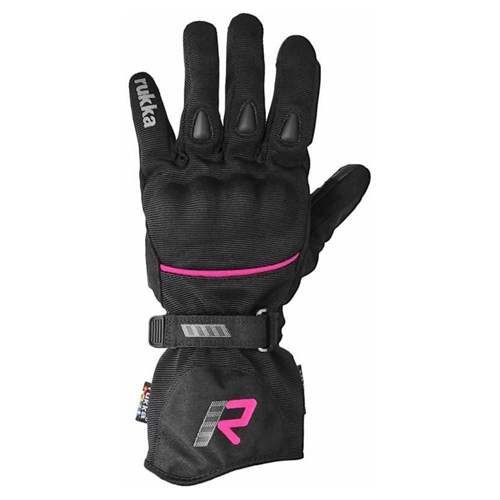 Rukka Suki 2.0 ladies glove in black / pink