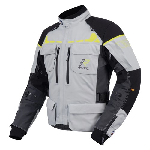 Rukka Explore-R jacket in grey / yellow