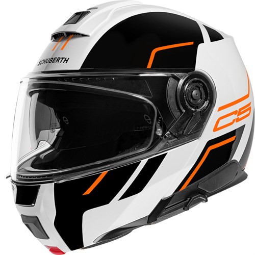Schuberth C5 helmet in Master orange