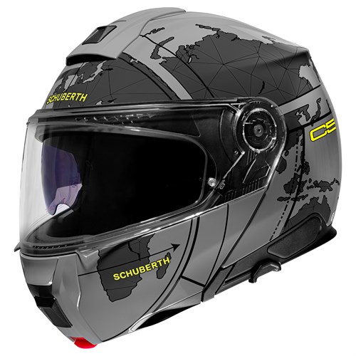 Schuberth C5 helmet in Globe grey