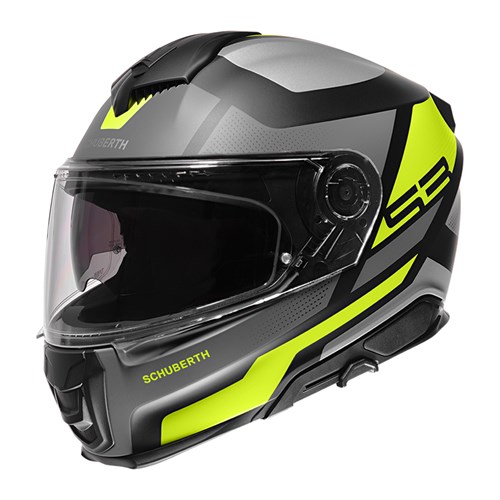 Schuberth S3 helmet in Daytona yellow