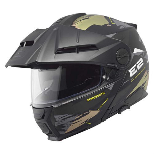 Schuberth E2 helmet in Trail green