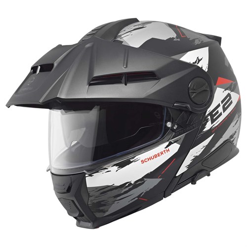 Schuberth E2 helmet in Trail grey