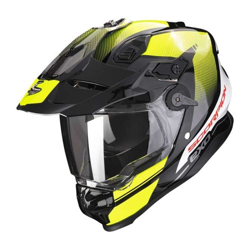 Scorpion ADF 9000 Trail helmet in black / yellow