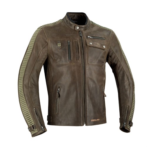 Segura Jayzer jacket in brown 