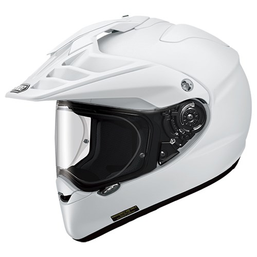 Shoei Hornet ADV helmet in gloss white