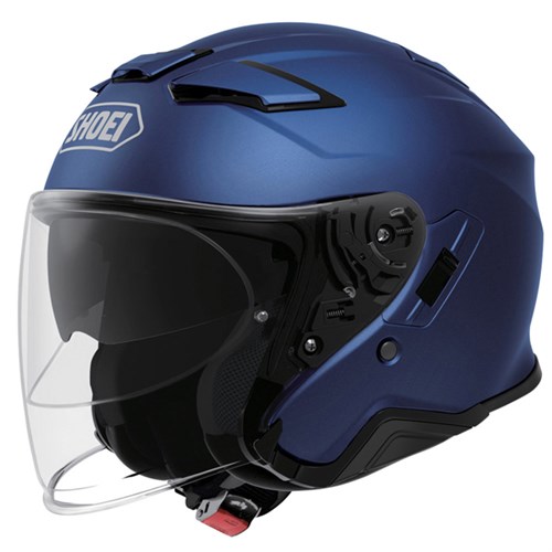 Shoei J-Cruise 2 helmet in matt blue