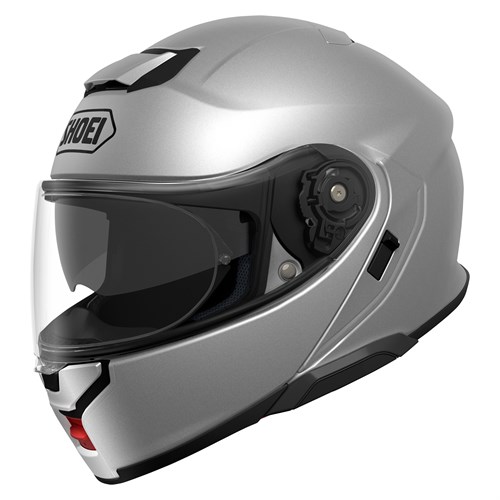 Shoei Neotec 3 helmet in light silver