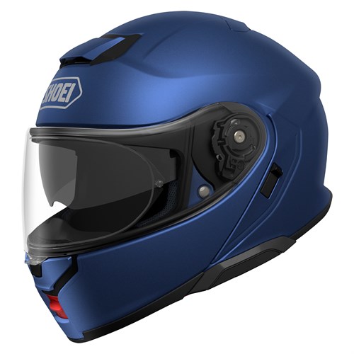 Shoei Neotec 3 helmet in metallic blue