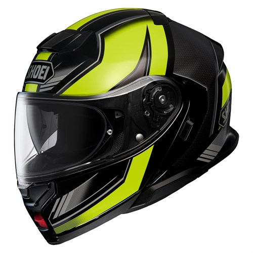 Shoei Neotec 3 Grasp TC3 helmet in yellow / black