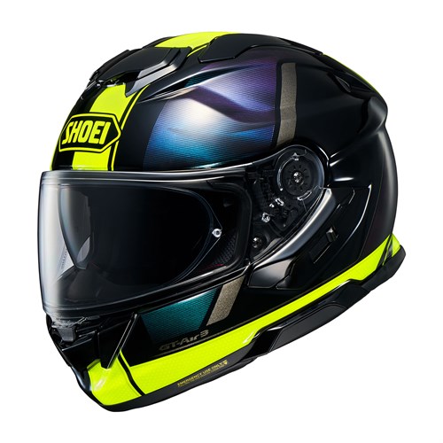 Shoei GT Air 3 Scenario TC3 helmet in black / yellow