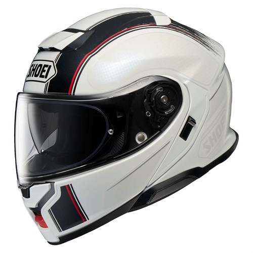 Shoei Neotec 3 Satori TC6 helmet in white / black