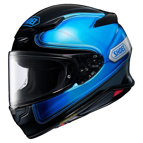 Shoei NXR2 Sheen TC2 helmet in blue / black