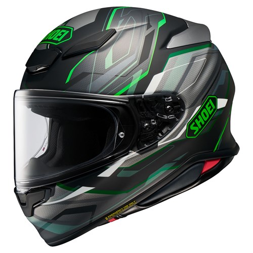 Shoei NXR2 Capriccio TC4 helmet in green / black