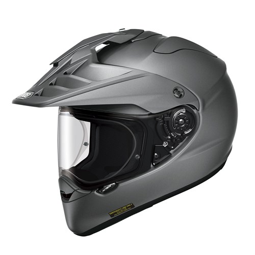 Shoei Hornet ADV 06 helmet in matt deep grey