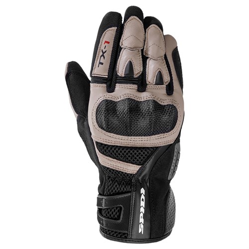 Spidi TX-1 gloves in sand / black