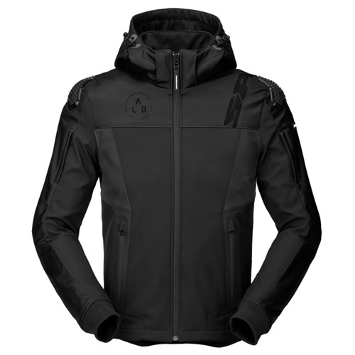 Spidi Hoodie Warrior H2OUT in black