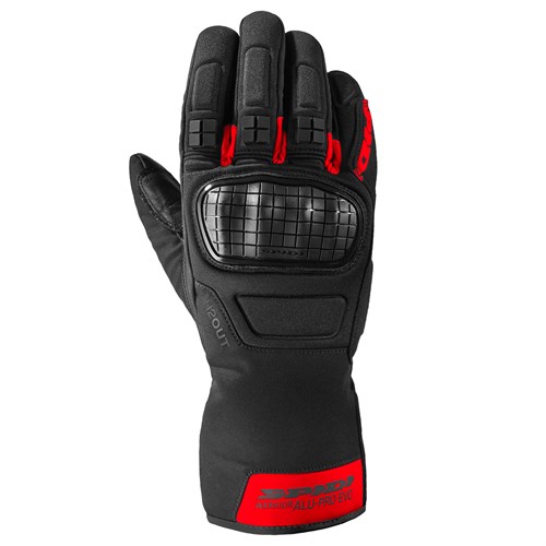 Spidi Alu-Pro gloves in black / red