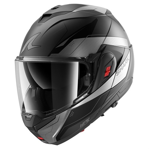 Shark OXO Mekarium Mat AUK helmet in matt black / grey