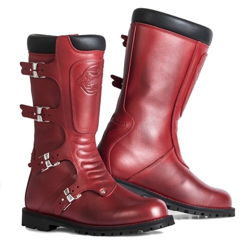 Stylmartin Continental boots in red
