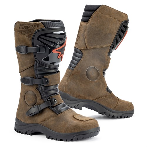 Stylmartin Overlander boots in brown