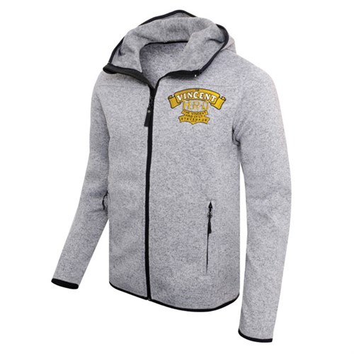 Vincent HRD hoodie in grey